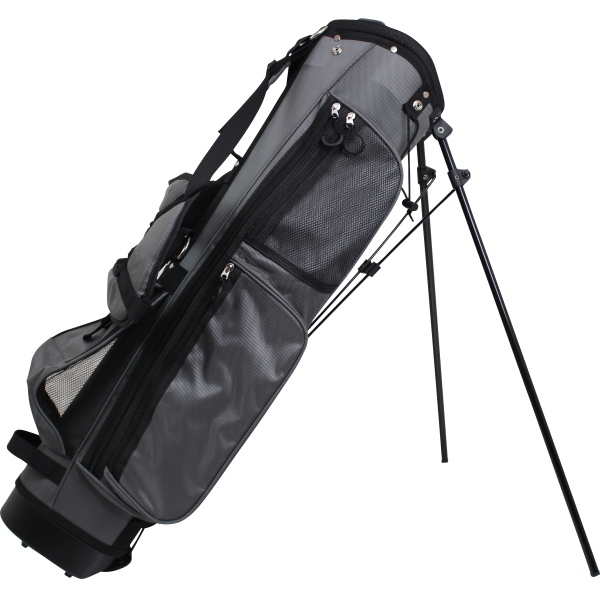★GACC-002 6.5インチ スタンドバッグ (シルバー)★クラブケース/軽量キャディバッグ/ミニバッグ/ミニスタンド/1.8キロ/48インチ対応★拍卖