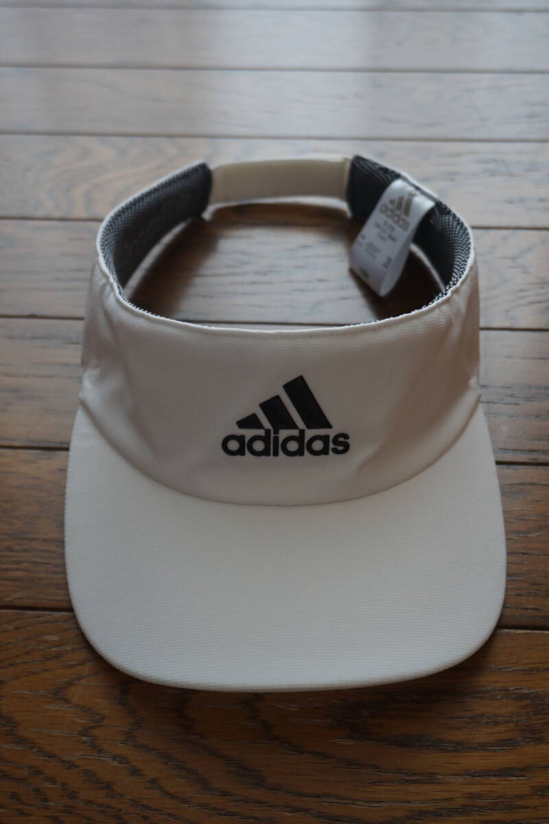 ◇ adidas climalite アディダス ◇ サンバイザー ◇ size OSFX ( 57~60cm ) 拍卖