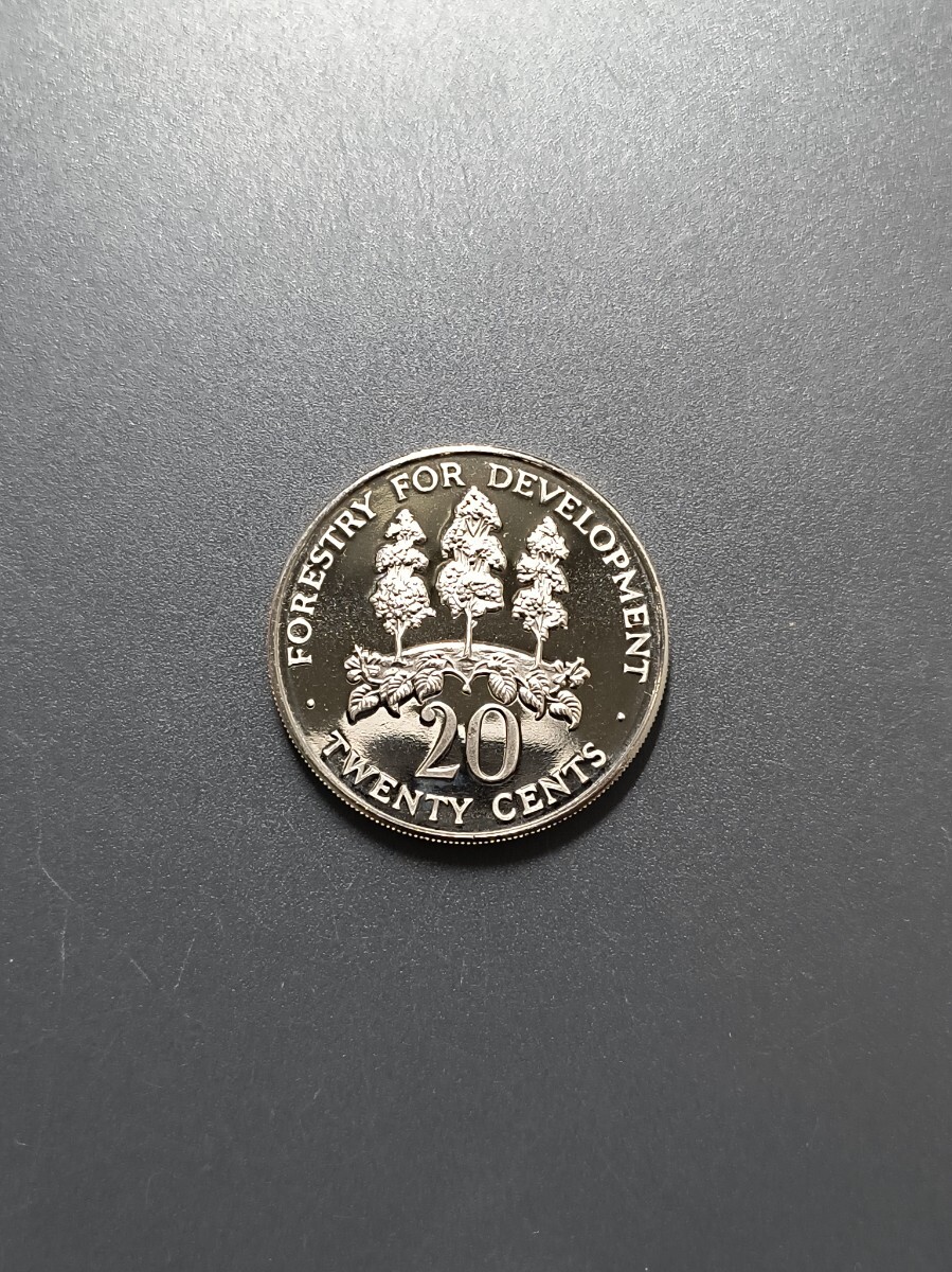 古銭 ジャマイカ 20セント 1977年 硬貨 アンティーク コイン コレクション 外国 海外 外国コイン 記念硬貨 プルーフ 非流通拍卖