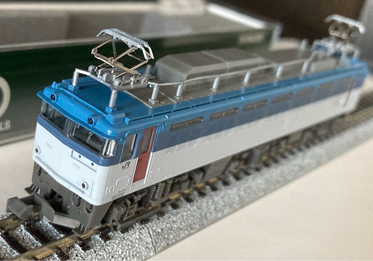 【未使用保管品】KATO Nゲージ 電気機関車 EF81(500) JR貨物色(3022)拍卖