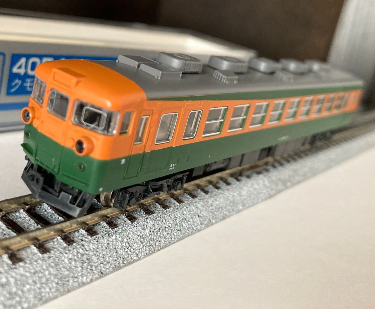 【未使用保管品】 KATO Nゲージ 国鉄急行形電車 クモハ165(4054)拍卖