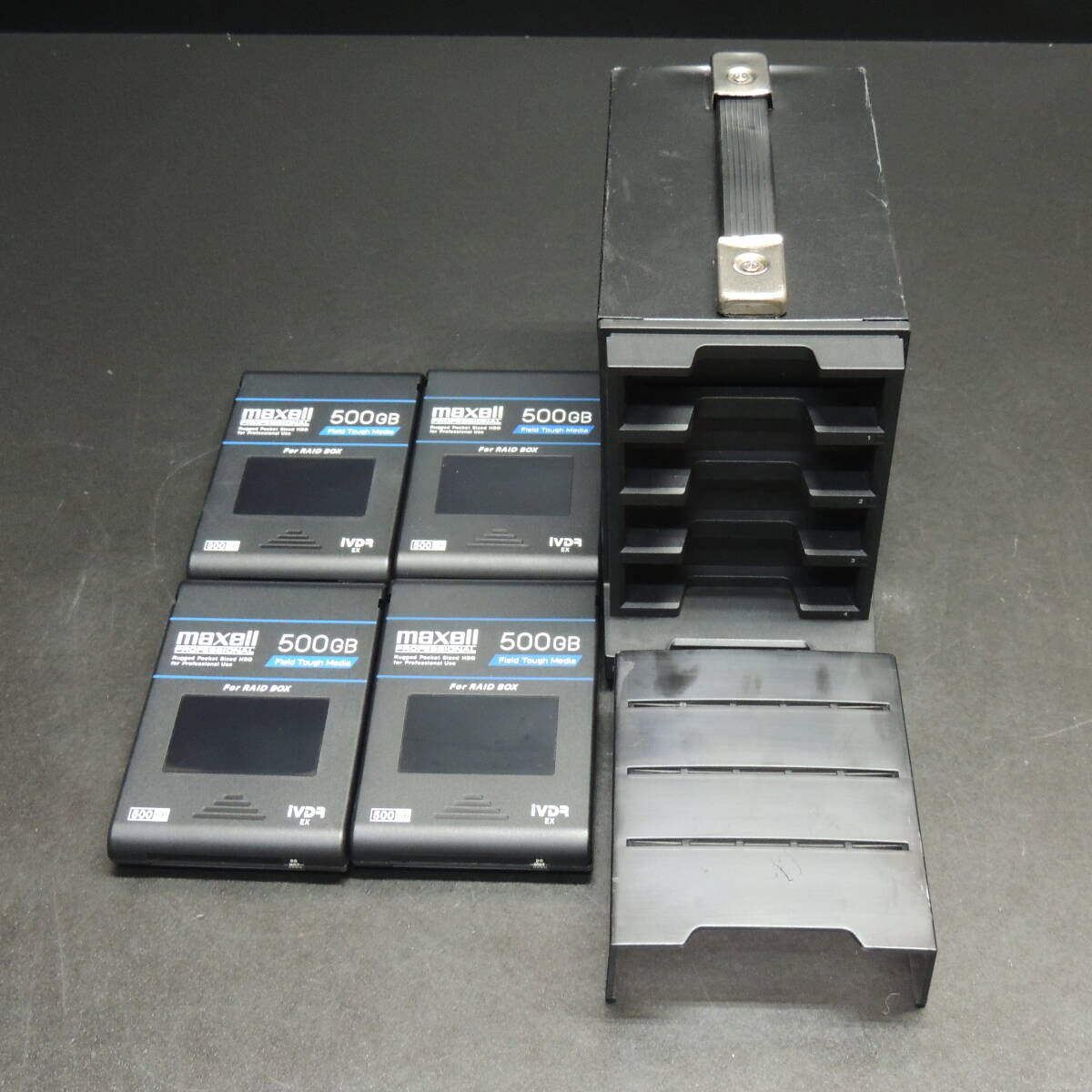 maxell RAID BOX IVDRX-4XRAID.N ケース 管理:d-20拍卖