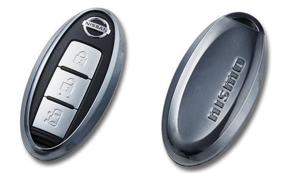 日産純正 NISMO ニスモ インテリジェントキーケース シリコンカバータイプ NEW!!カラー ダーククローム拍卖