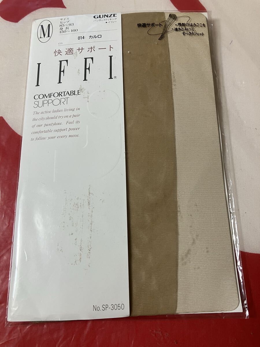 gunze IFFI パンティストッキング M カルロ パンスト グンゼ panty stocking イフィー 快適サポート 透明感 丈夫さ はき心地 拍卖