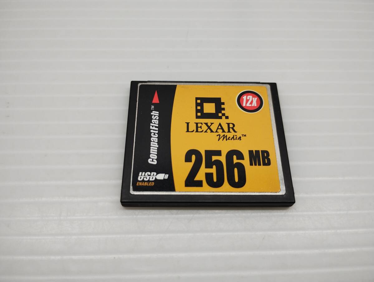 256MB メガバイト LEXAR CFカード コンパクトフラッシュカード フォーマット済み メモリーカード拍卖