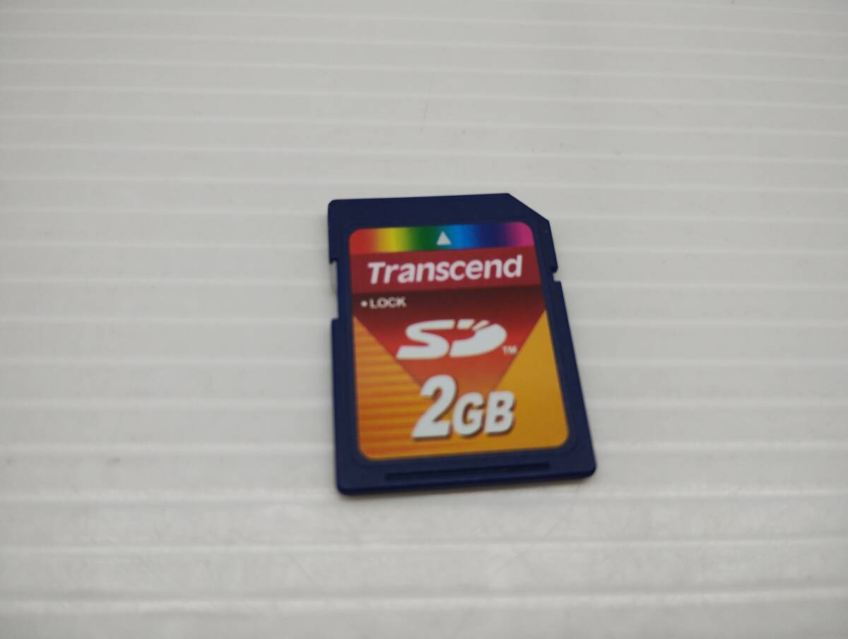 2GB Transcend フォーマット済み SDカード メモリーカード拍卖