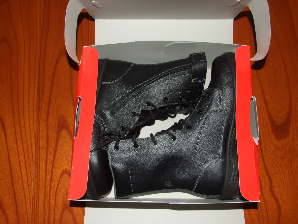 Simon/シモン安全靴*アウトサイドジップ*セーフティーブーツ*size 25EEE*ワークブーツ*消防レスキュー作業活動長靴拍卖