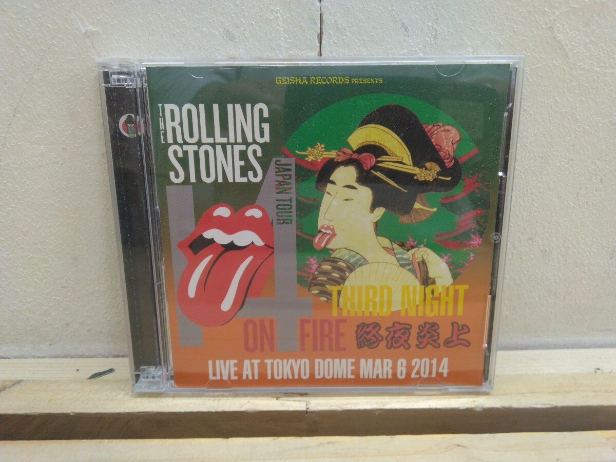 P72◆『ザ ローリングストーンズ/14 ON FIRE JAPAN TOUR- Third Night 終夜炎上 東京ドーム 2枚組CD ゲイシャレコード 2014年』250927拍卖