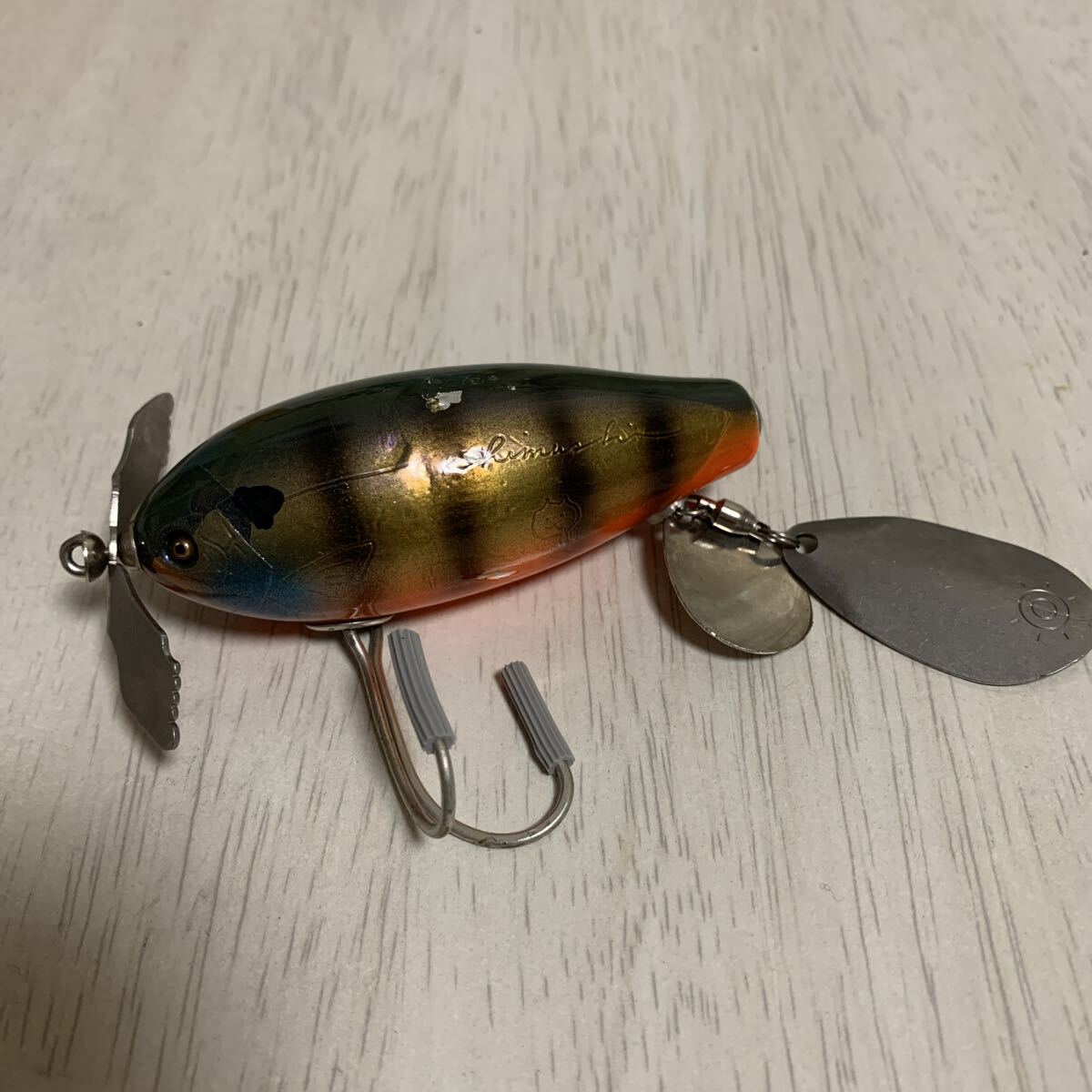 X★ チムシ 痴虫 沼海馬 ? ローカルトップウォータールアー ブルーギル 拍卖