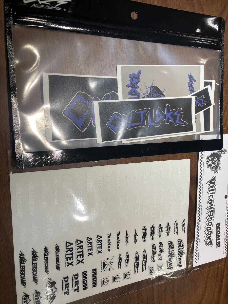 新品  DRT CVLTLAKE ステッカーセット VBデカールステッカー ディビジョン カルトレイク拍卖