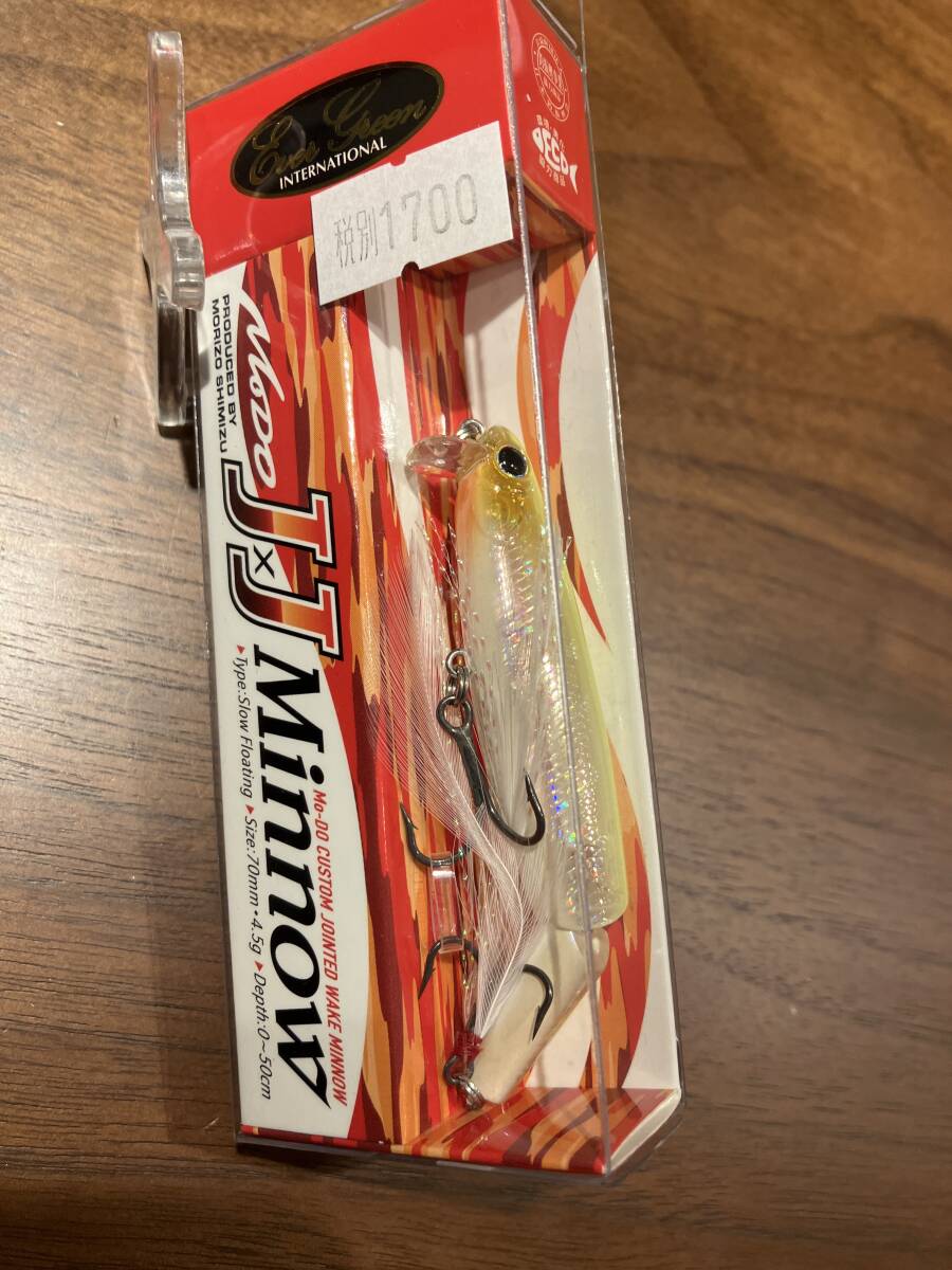 新品 エバーグリーン JJミノー j×jミノー スケルトンチャート evergreen拍卖