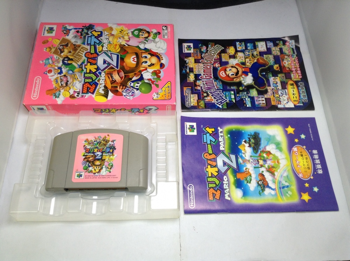 中古AB★特設/マリオパーティ2★NINTENDO64ソフト拍卖