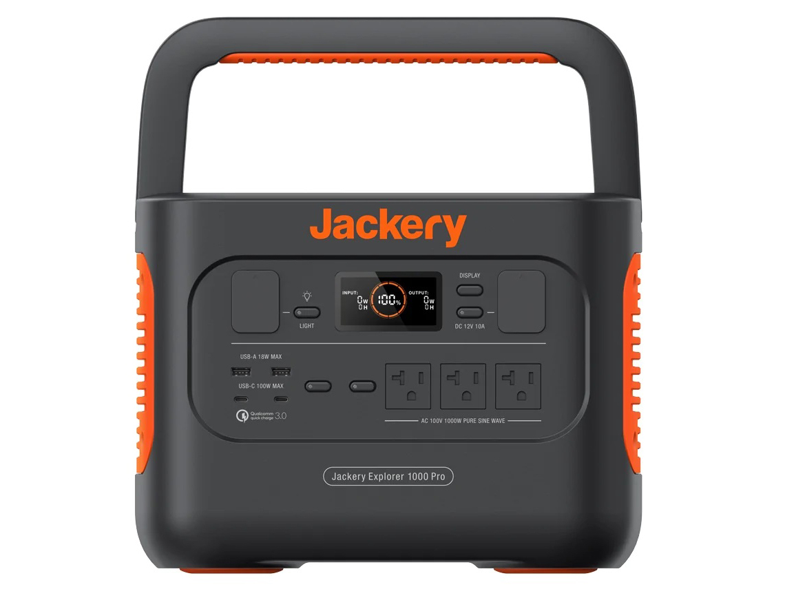 送料無料!!新品 Jackery ポータブル電源 1000 Pro JE-1000B 車中泊 キャンプ 防災 非常用電源拍卖