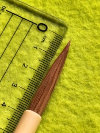 純いたち「あさつゆ特大径6長37熊野筆新作 いたち筆 書道筆 拍卖