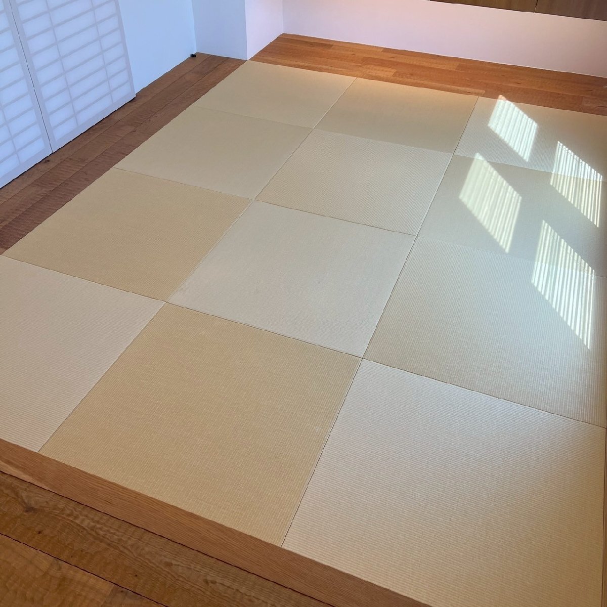 モデルルーム展示品 畳 12枚セット 畳み 置き畳 ユニット畳 琉球畳 ★引き取り限定★ /D1825拍卖