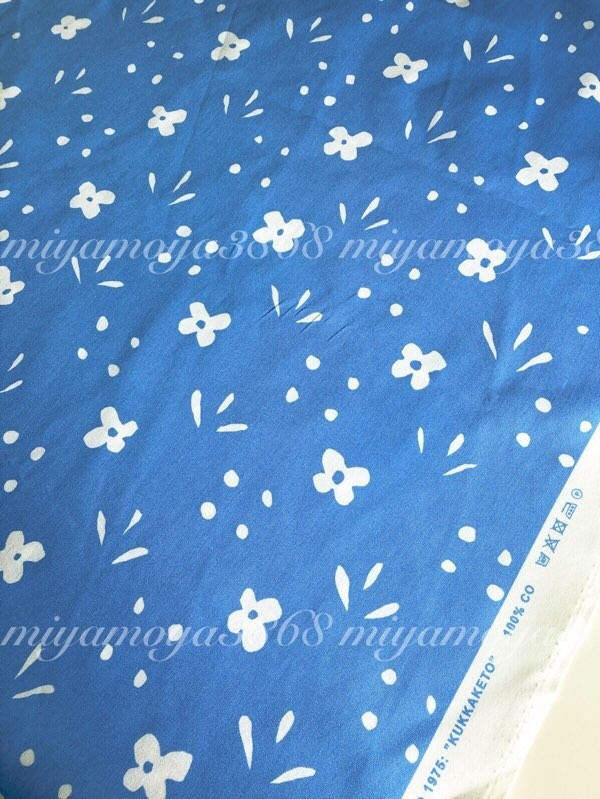 ★ 大判 Marimekko マリメッコ 生地 ファブリック KUKKAKETO クッカケト 150cm ★拍卖