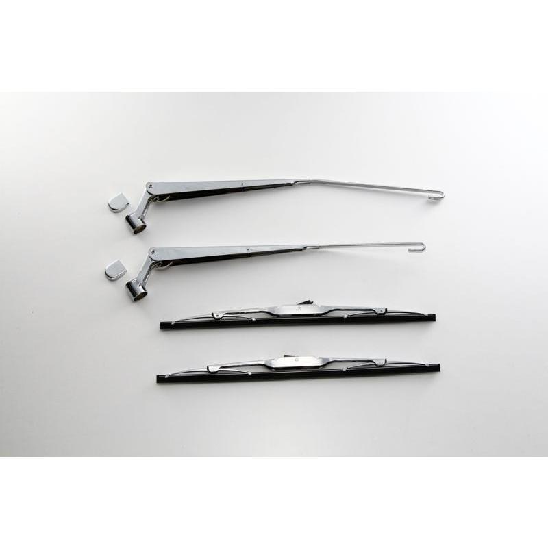 新型ハイゼット対応! 軽トラ ダイハツ 500系 ハイゼットトラック/ハイゼットジャンボ メッキワイパーアーム/ブレード パーツ カスタム拍卖