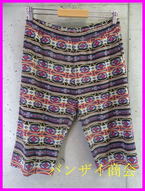 【送料300円可】6090b25◆美品◆Healthknit PRODUCT ヘルスニット ネイティブ ストレッチショートパンツ L/ハーフパンツ/ショーツ/シャツ拍卖