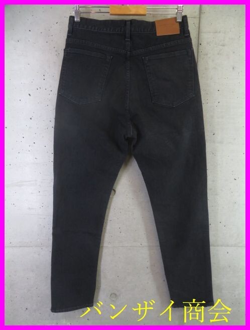 7190s20◆良品◆日本製◆MISTERGENTLEAN ミスタージェントルマン ストレッチ ブラックデニムジーンズ W32/デニムパンツジーパン/ジャケット拍卖