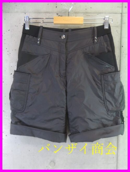 4290b21◆良品◆adabat アダバット 中綿 ゴルフパンツ ショートパンツ 38/ハーフパンツ/ショーツ/ゴルフジャケット/ベスト/ニットセーター拍卖