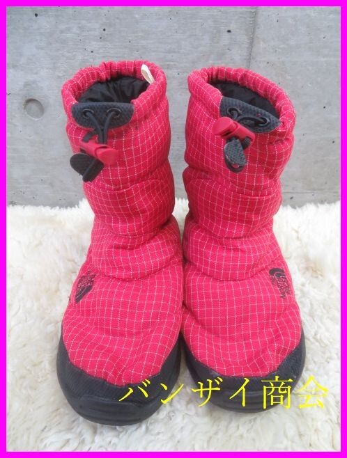 0390b1◆良品です◆THE NORTHFACE ノースフェイス チェック柄 スノーブーツ 24cm/アウトドアシューズ/スニーカー/ジャケット/パンツ拍卖