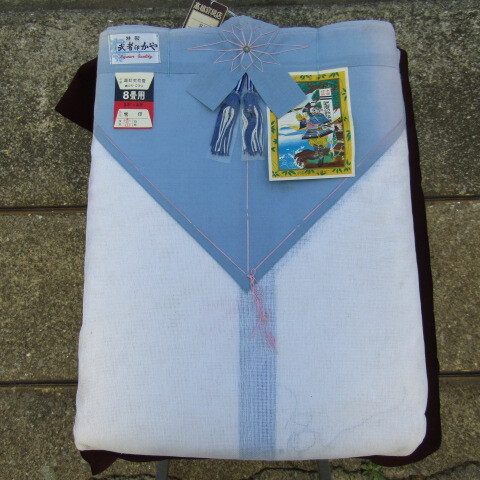 【売り切り】【埼玉発】【未使用品】本場越前 武者印蚊帳 雪印 8畳用 蚊帳 昭和レトロ 当時物 和風 アンティーク★7-0910-2 拍卖