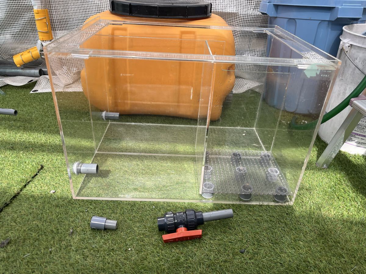 600×450×h400 海水仕様濾過槽 発送可能拍卖