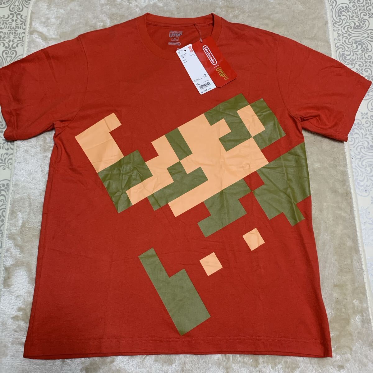 【未使用】 ユニクロ × Nintendo スーパーマリオ Tシャツ XLサイズ拍卖