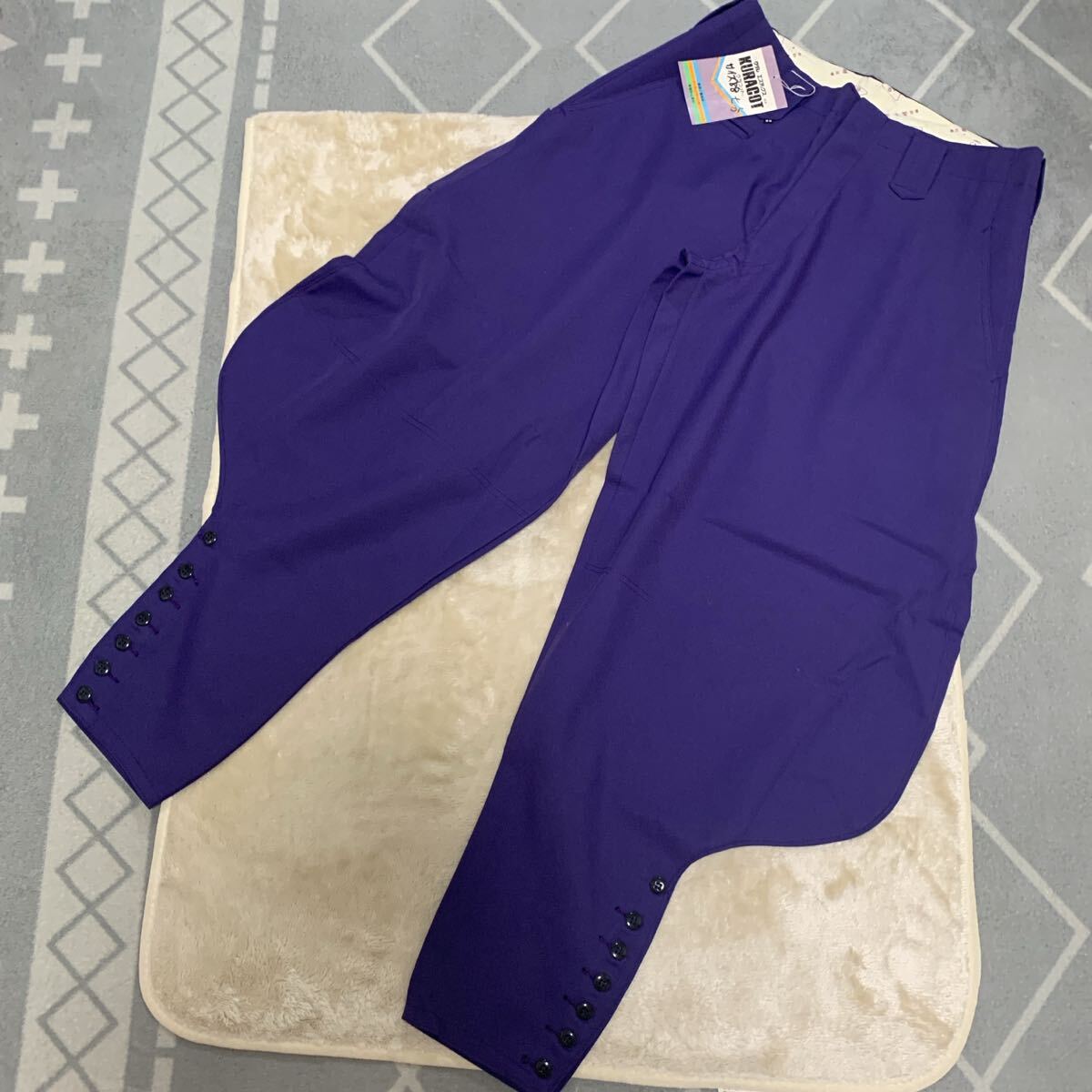 【未使用 廃盤】 東京 富士姿 乗馬ズボン W88 作業着 鳶 庭師 七分 LL拍卖