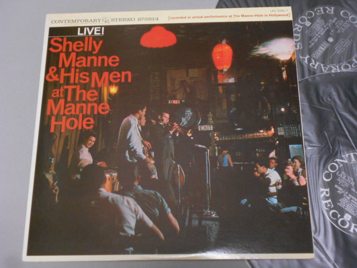 Live ! Shelly Manne & His Men At The Manne-Hole(Contemporary日本盤 2枚組)拍卖
