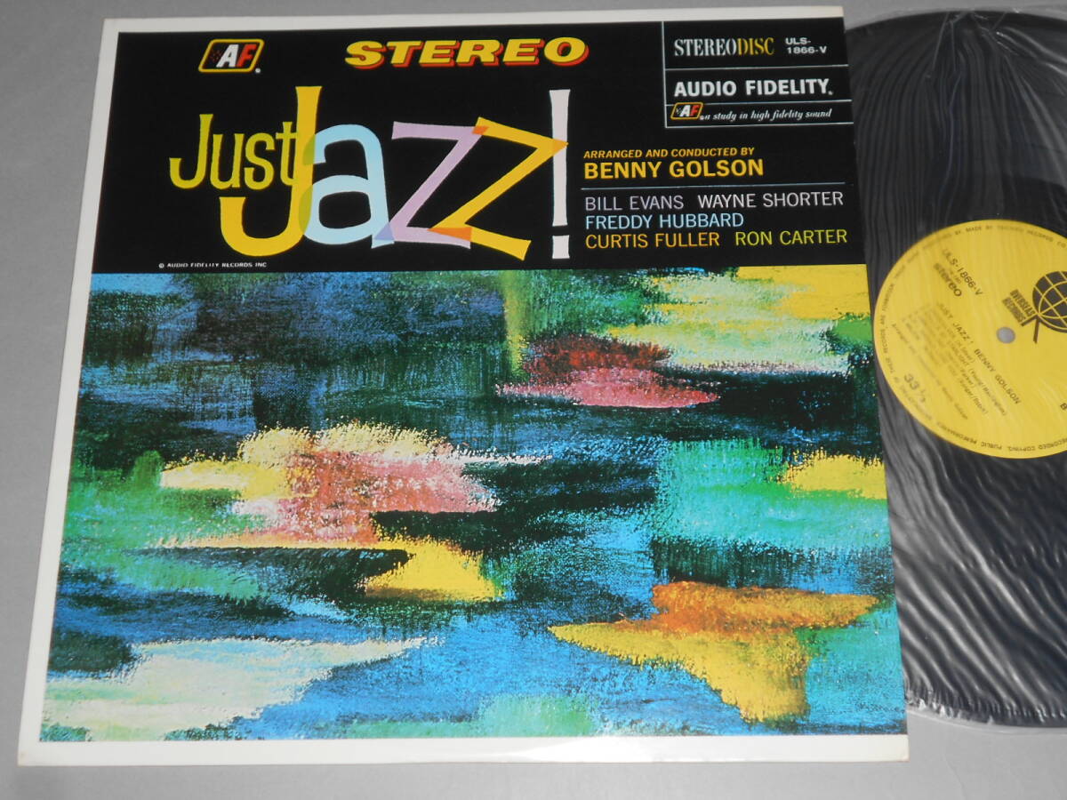 Bill Evans参加!Just Jazz/Benny Golson(Audio Fidelity日本盤)拍卖