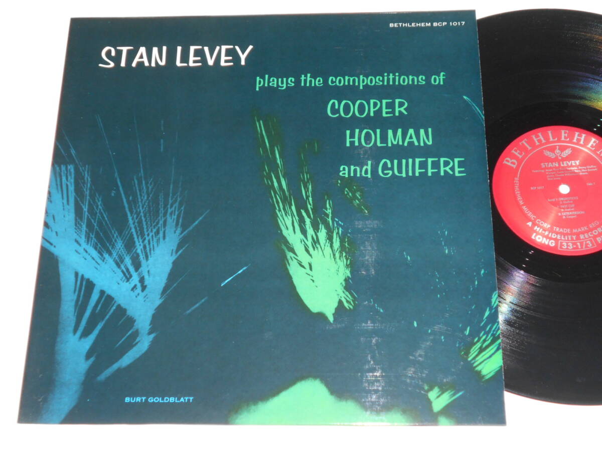 Zoot Sims参加!Plays The Compositions Of Bill Holeman,Bob Cooper And Jimmy Giuffre/Stan Levey(Bethlehem再発)拍卖