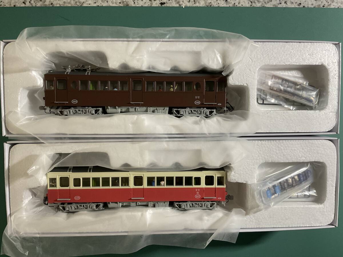 新品 TOMIX 高松琴平電気鉄道 3000形 HO-611 (登場時塗装) + HO-612 (標準塗装) 室内灯・運転手・乗客人形 組込み済み 新品 保管品 美品拍卖