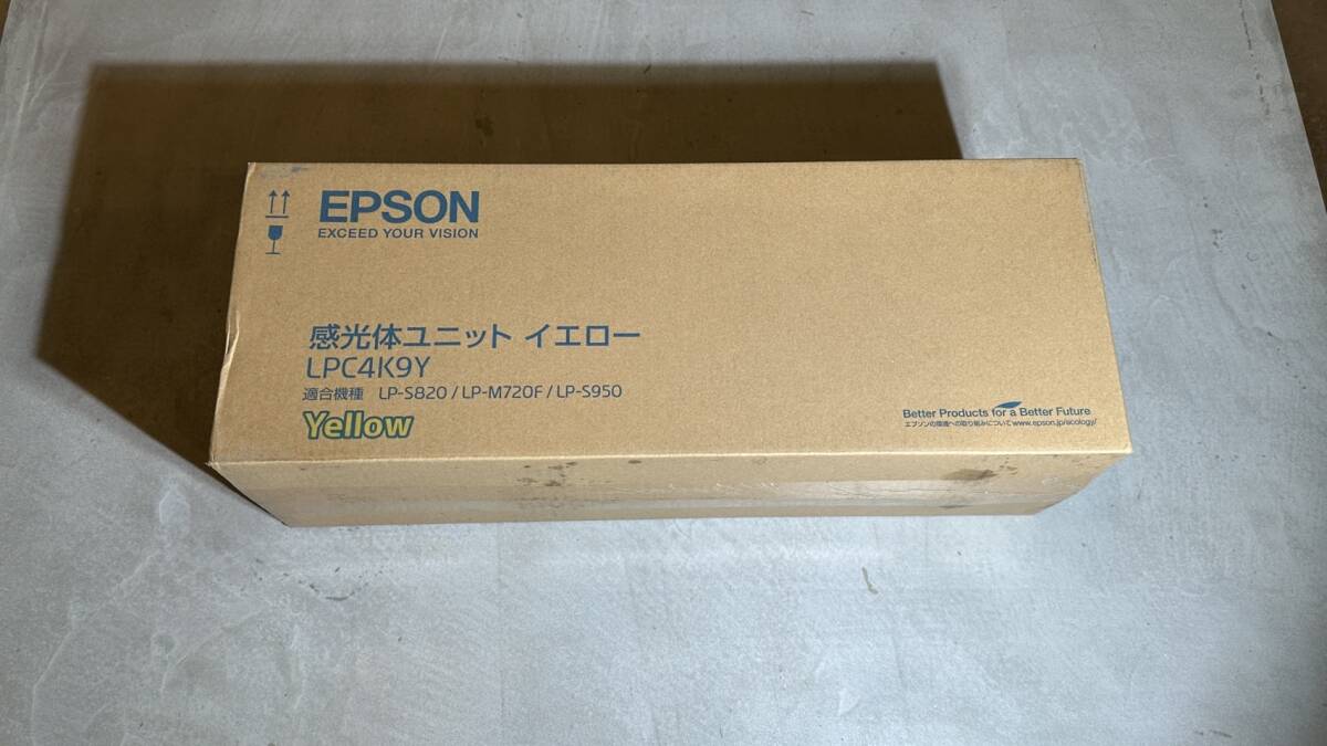 ★新品未開封品★EPSON★純正★感光体ユニット★LPC4K9Y★イエロー★ エプソン LP-S950・LP-M720F・LP-S820用拍卖