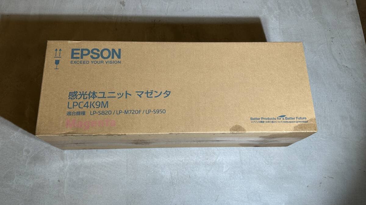 ★新品未開封品★EPSON★純正★感光体ユニット★LPC4K9M★マゼンダ★ エプソン LP-S950・LP-M720F・LP-S820用拍卖