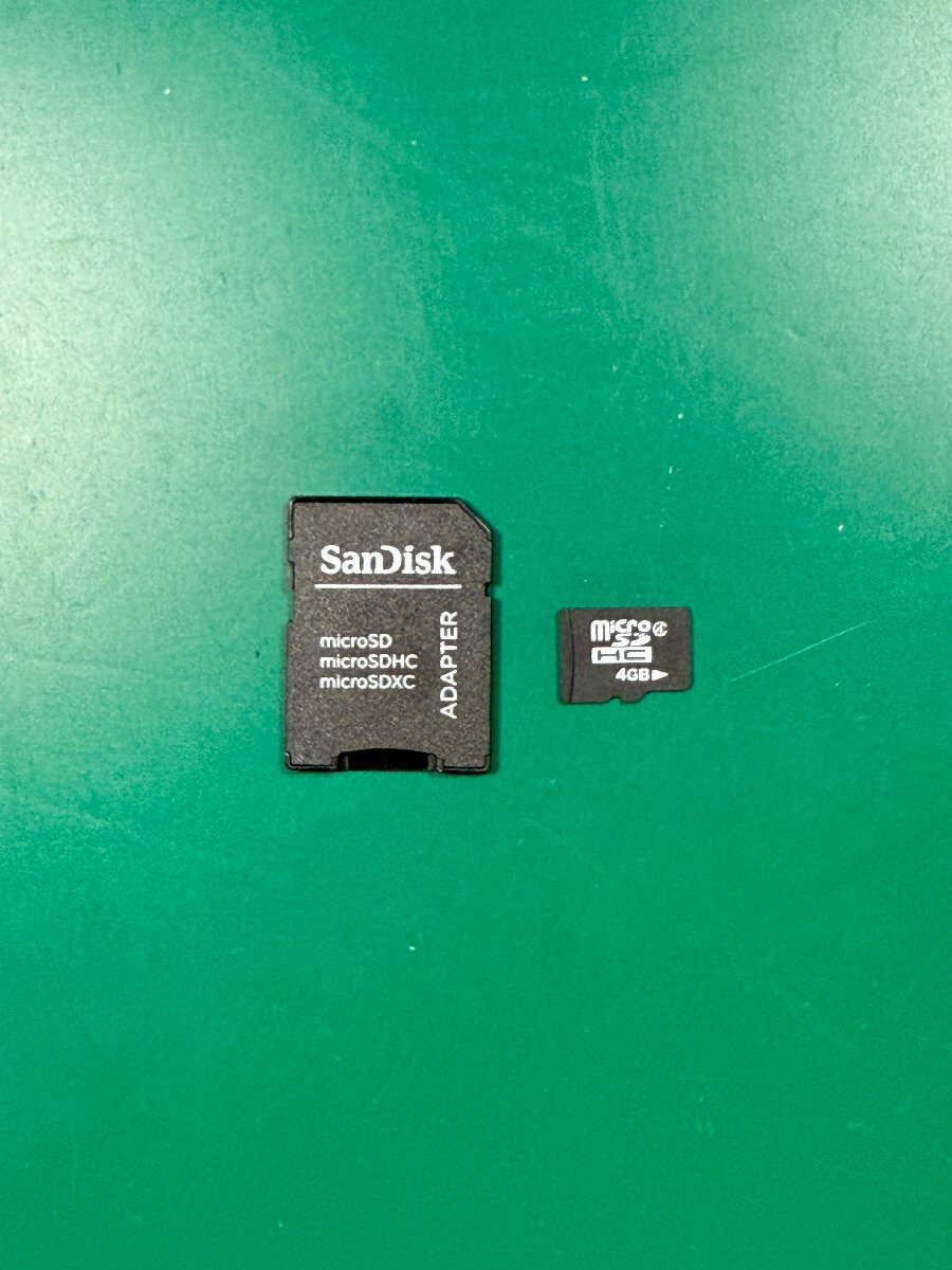 ノーブランド microSDカード 2GB 1枚 フォーマット済み SanDiskのSDカードアダプター付き 動作確認済みジャンク品拍卖