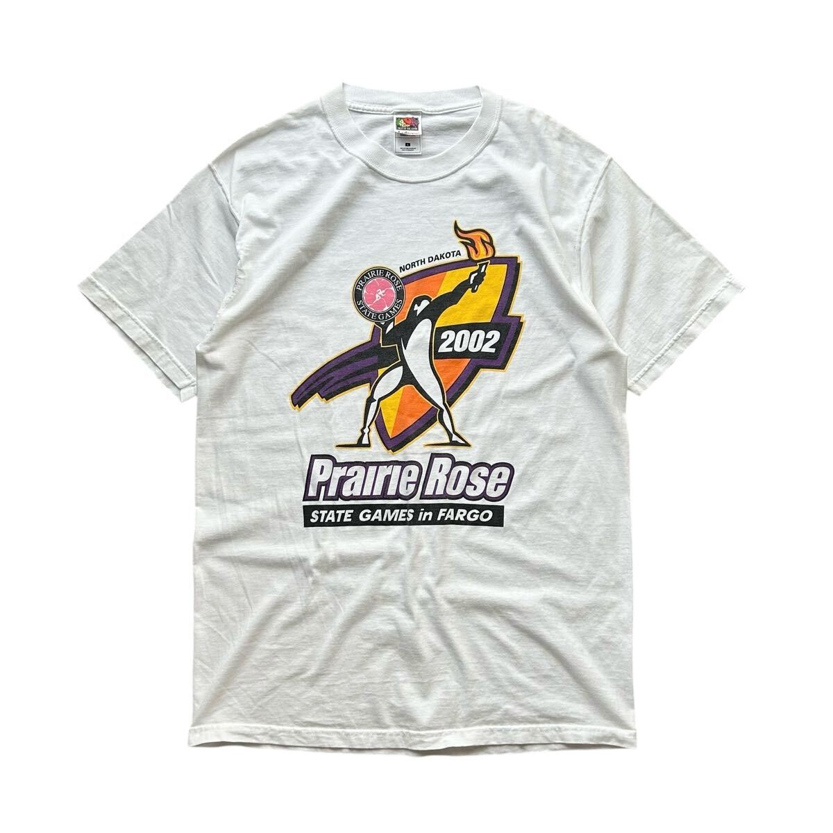 00’s FRUIT OF THE LOOM フルーツオブザルーム Tシャツ L 白 ホワイト イベント 両面プリント スポンサー ペプシ コットン100%拍卖