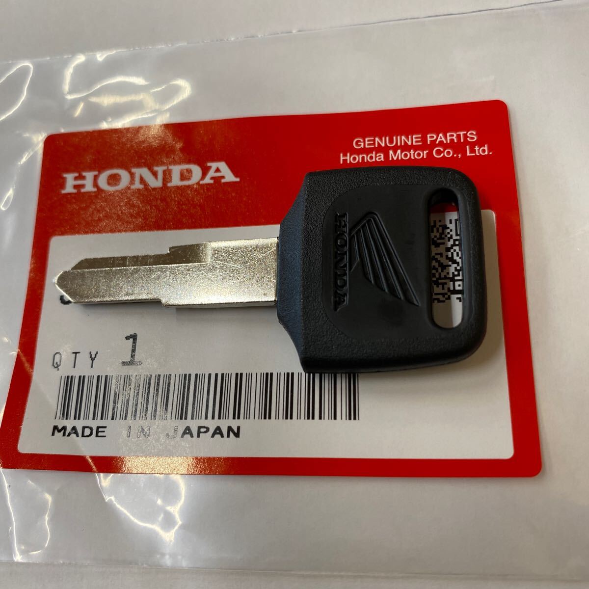 TL125(JD06)ブランクキー 左溝 タイプ2 ホンダ純正 新品 ★*【水曜・日曜・祝日休み 臨時休業有】拍卖