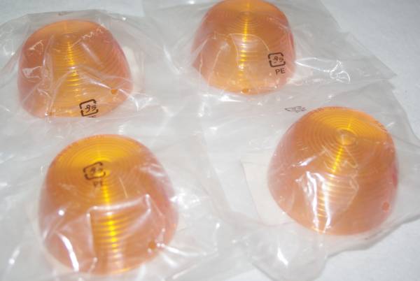 TL125SB イーハトーブ ウインカーレンズ4個 ホンダ純正 新品 【水曜・日曜・祝日休み 臨時休業有】拍卖