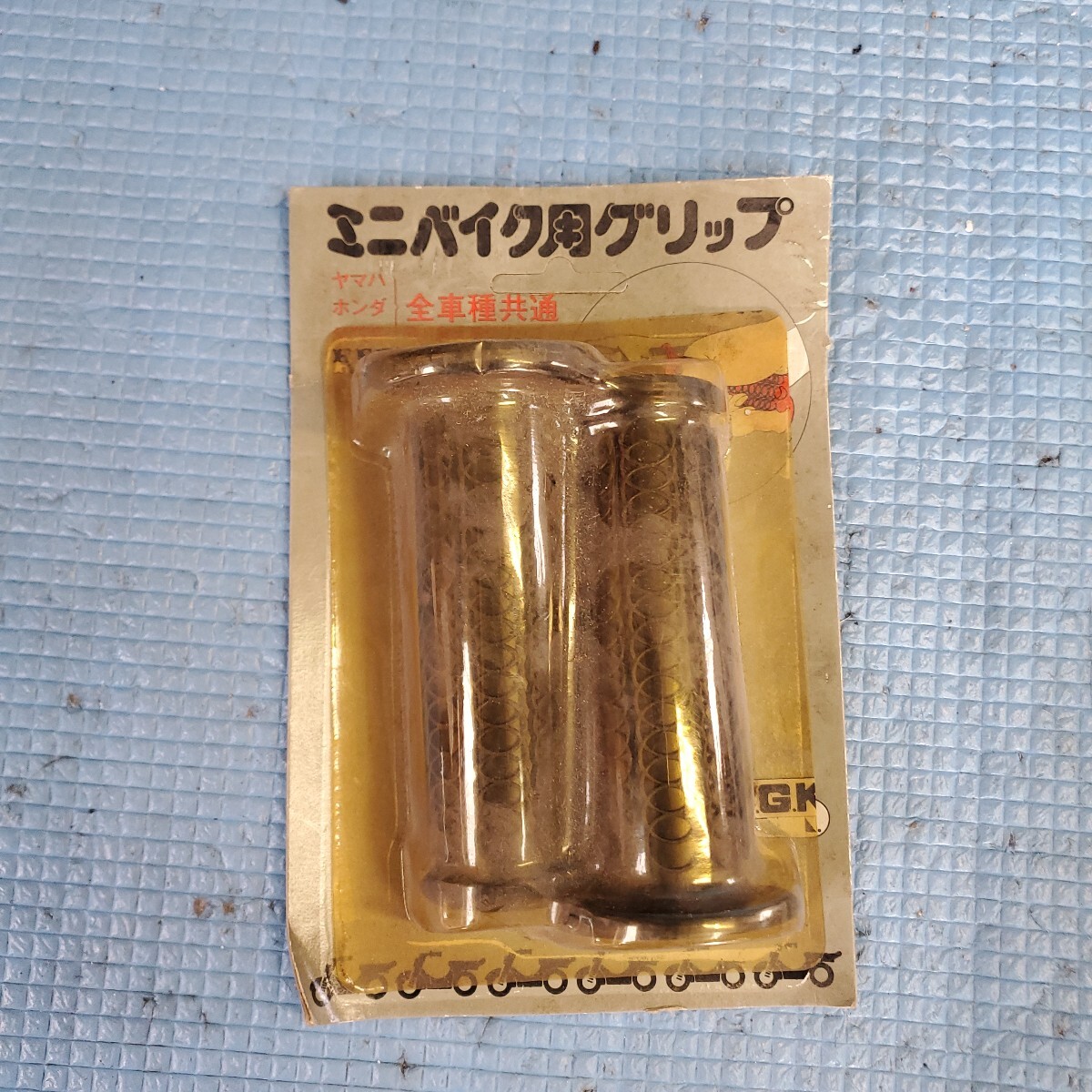 OGK ミニバイク用 グリップ 当時物 パッソル パッソーラ ジョグ ミント タクト DJ-1 ディオ モンキー ゴリラ シャリィ ダックス カブ 薔薇拍卖