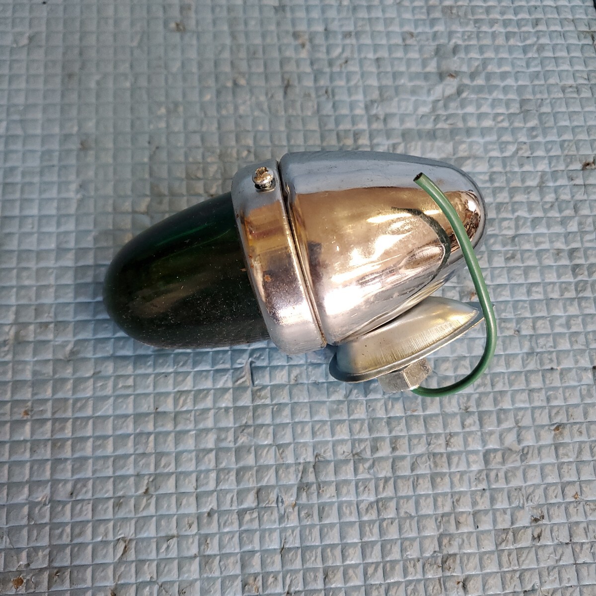 マーカー ガラスレンズ 緑 当時物 希少 昭和 トラック野郎 デコトラ拍卖