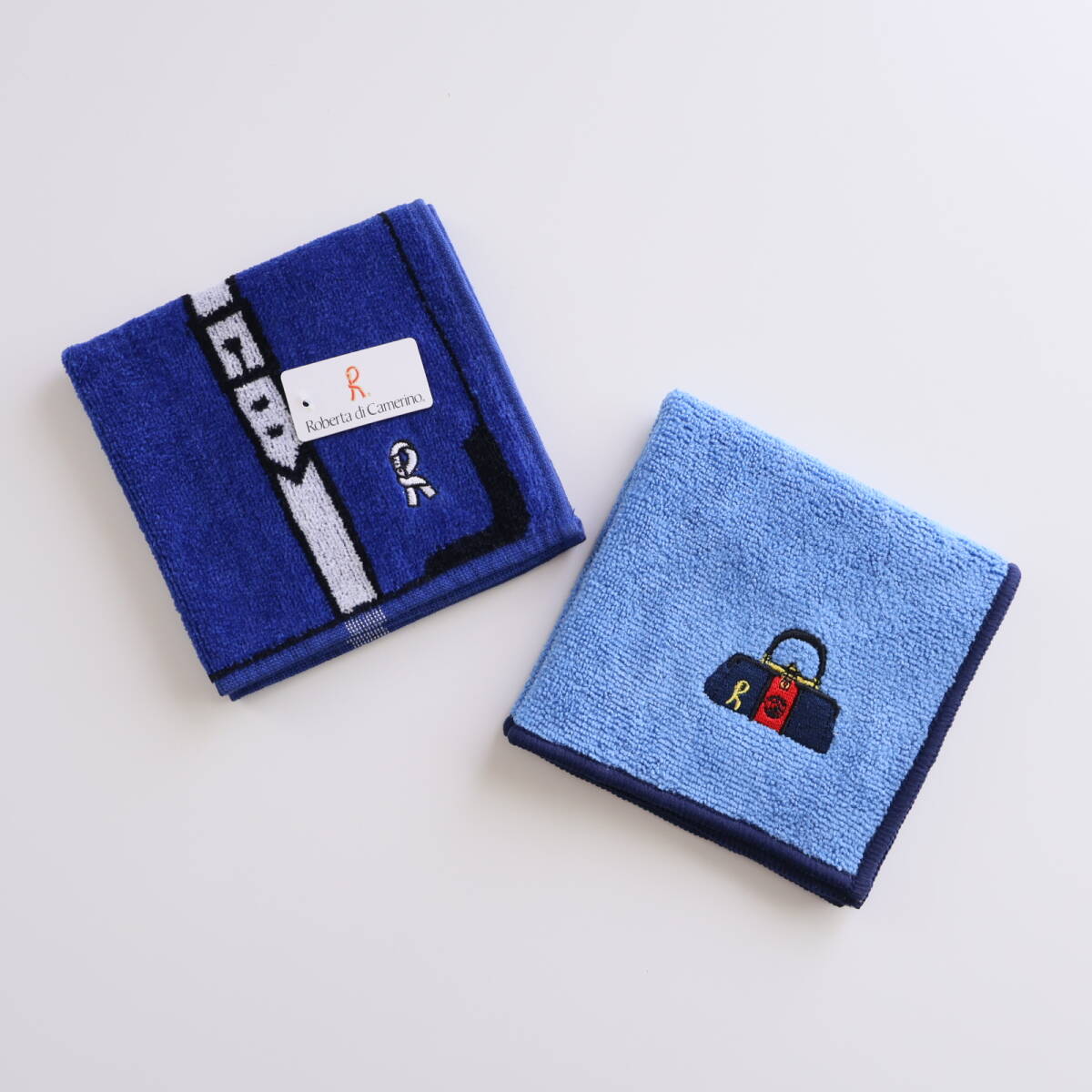 ■未使用 Roberta di Camerino ロベルタ ディ カメリーノ タオルハンカチ 2枚■拍卖