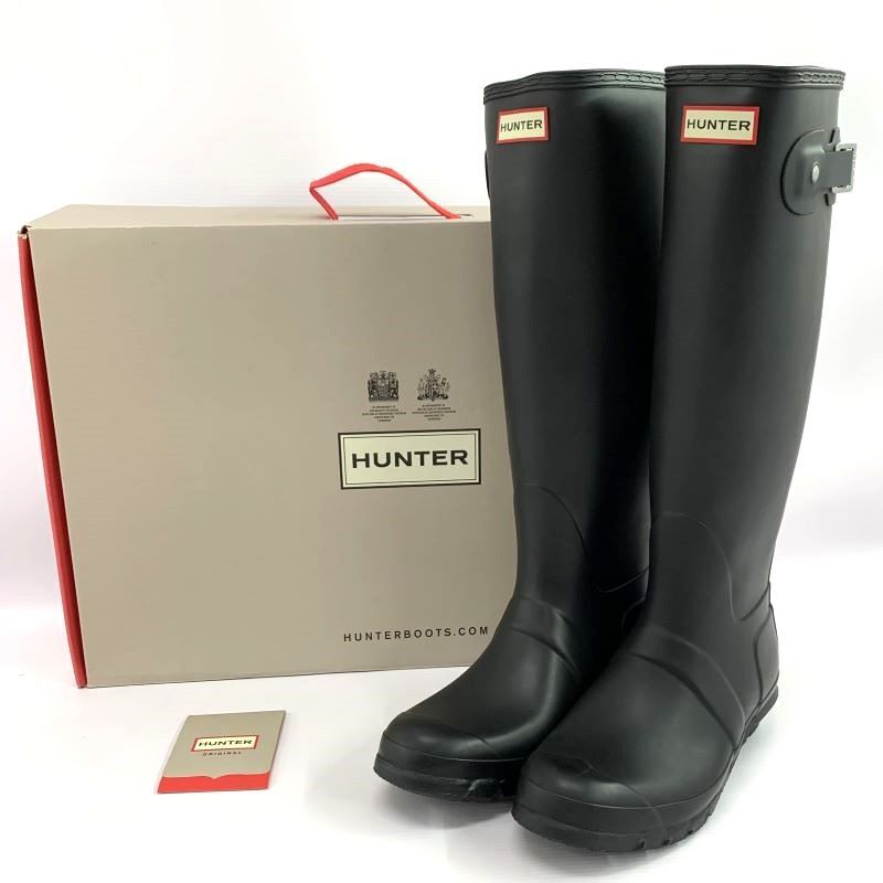 HUNTER ハンター レインブーツ/WOMENS ORG TALL サイズ : UK6/店頭/他モール併売《レディース古着・山城店》A3826拍卖