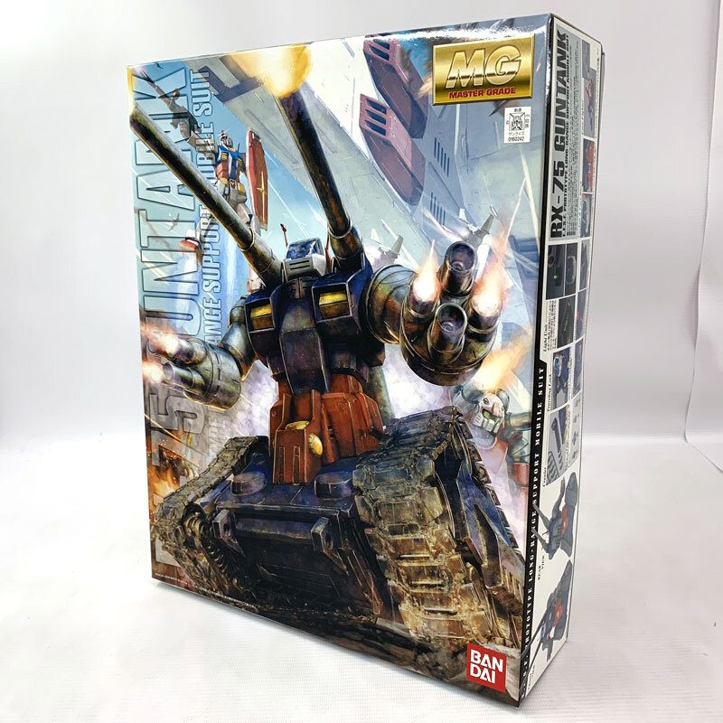 《未組立》バンダイ 1/100 MG RX-75 ガンタンク 機動戦士ガンダム 店頭/他モール併売《フィギュア・山城店》O7156拍卖