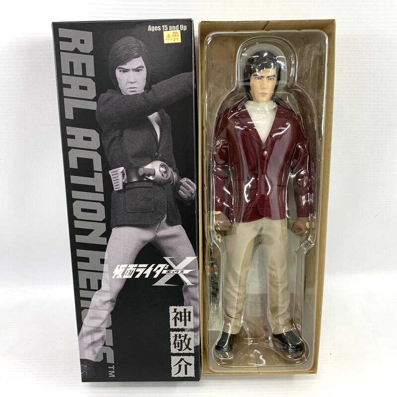 RAH 神敬介 「仮面ライダーX」 リアルアクションヒーローズ 店頭/他モール併売《フィギュア・山城店》O7208拍卖