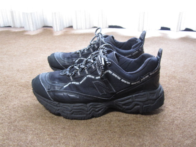 New balance ニューバランス GORE-TEX ゴアテックス NB801 スニーカー ML801GWB US5D/23cm ブラック USED拍卖