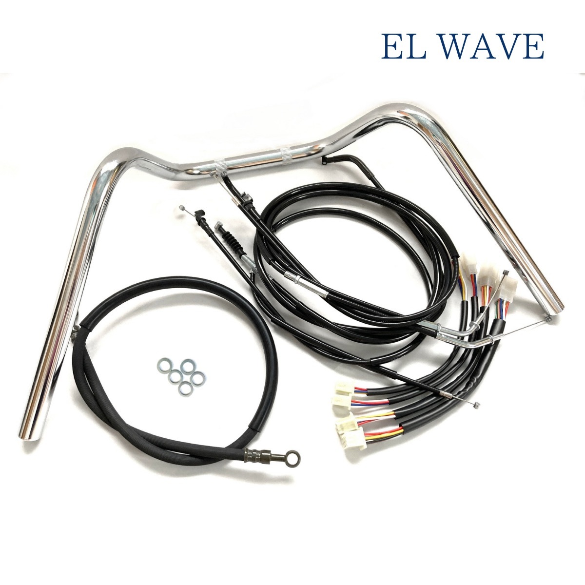 ゼファー400 S-20 アップハンドルワイヤーセット Akit拍卖