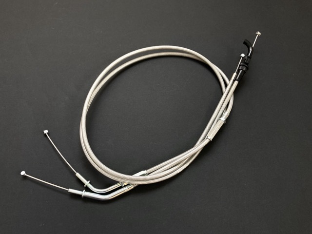 ゼファー400 メッシュアクセルワイヤー 5cmロング 日本製拍卖