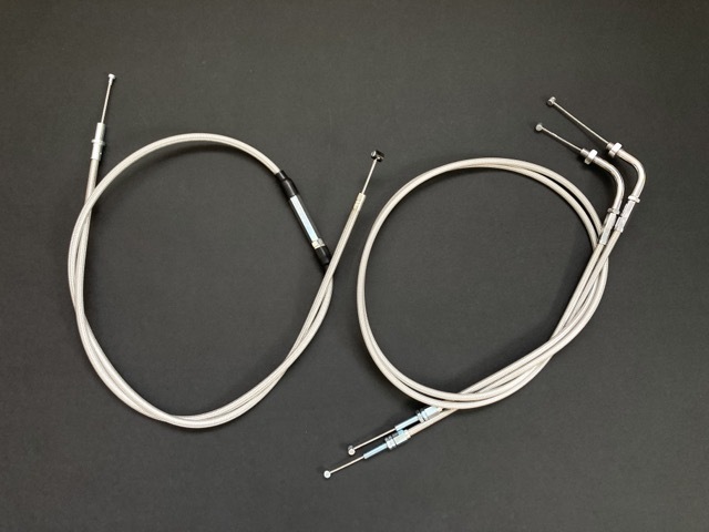 Z400FX メッシュワイヤーセット STD 純正長 ノーマル長 日本製 拍卖