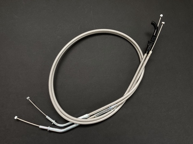 ZRX400/2 メッシュアクセルワイヤー 10cmロング 日本製拍卖